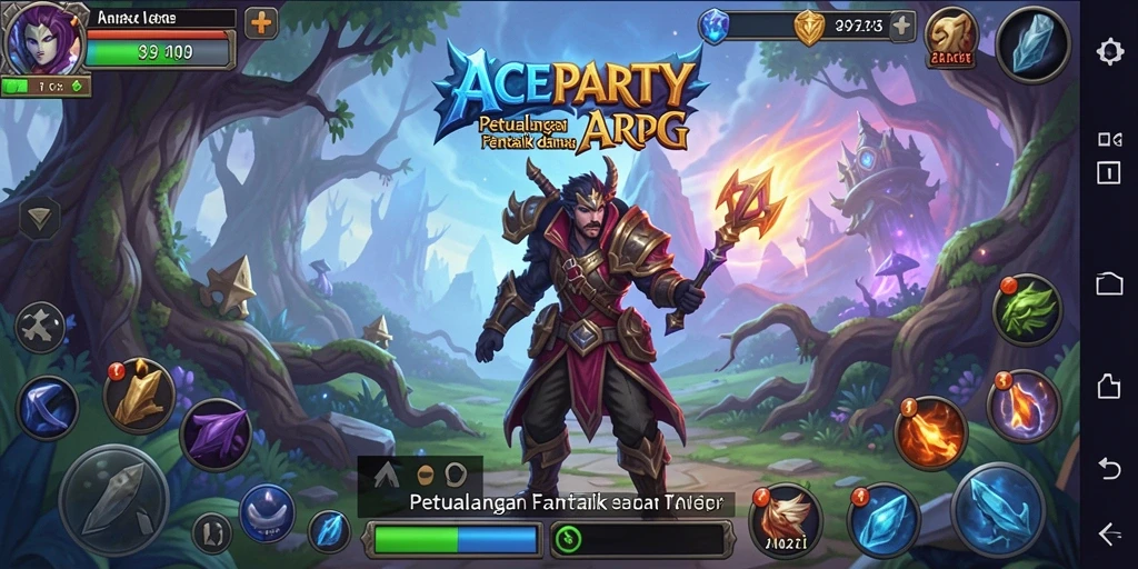 Gameplay ARPG yang mendebarkan di ACEPARTY dengan aksi seru.