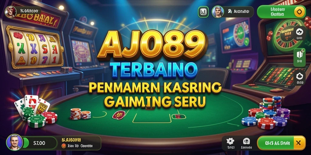 Tampilan gameplay AJO89 yang menarik dengan fitur Kasino terbaik.