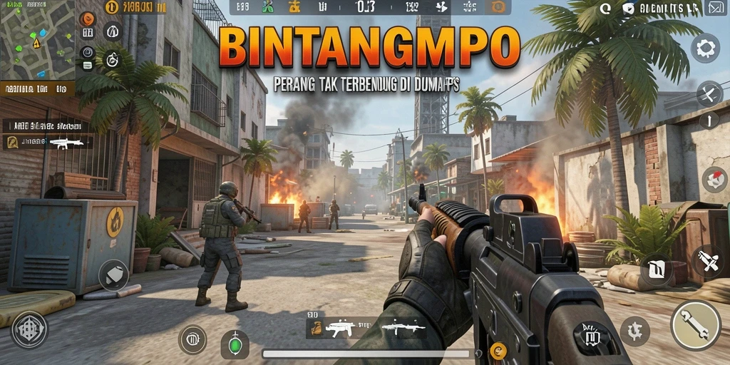 Gameplay BINTANGMPO yang mendebarkan dan intens.