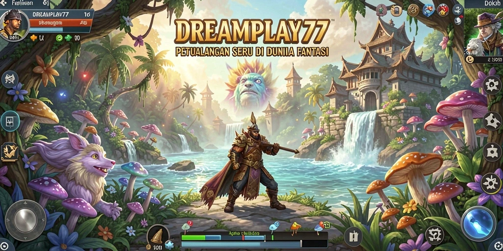 Tangkapan layar menghadirkan gameplay menarik dari petualangan di DREAMPLAY77.