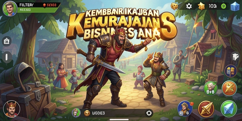 Tampilan gameplay FILTER303 dengan aktivitas manajerial yang menarik.