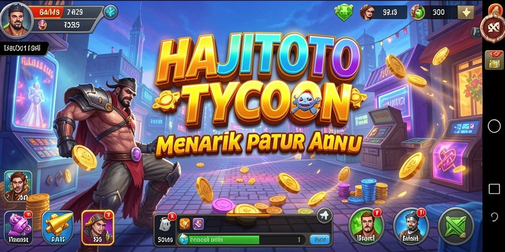 Tampilan gameplay Tycoon yang menarik dan mendalam.