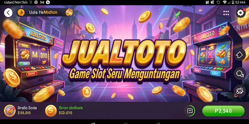 Gameplay Slot yang menarik dan menghibur di JUALTOTO.