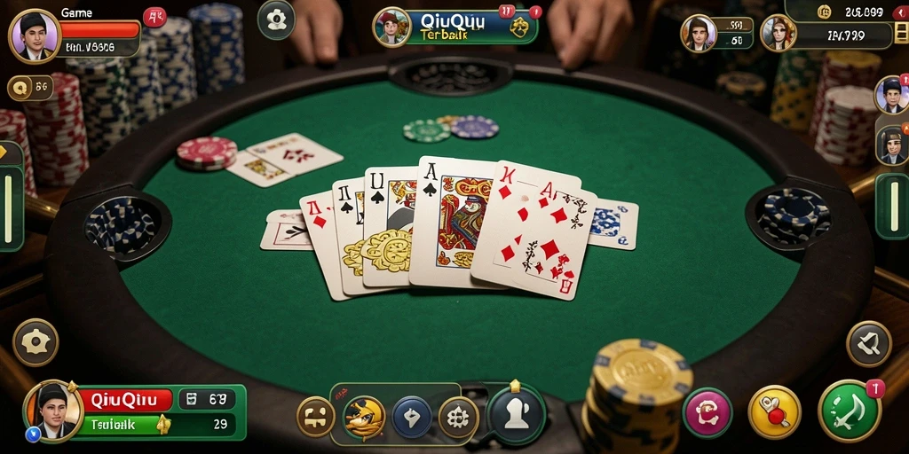Tampilan gameplay seru QiuQiu di PPV99.