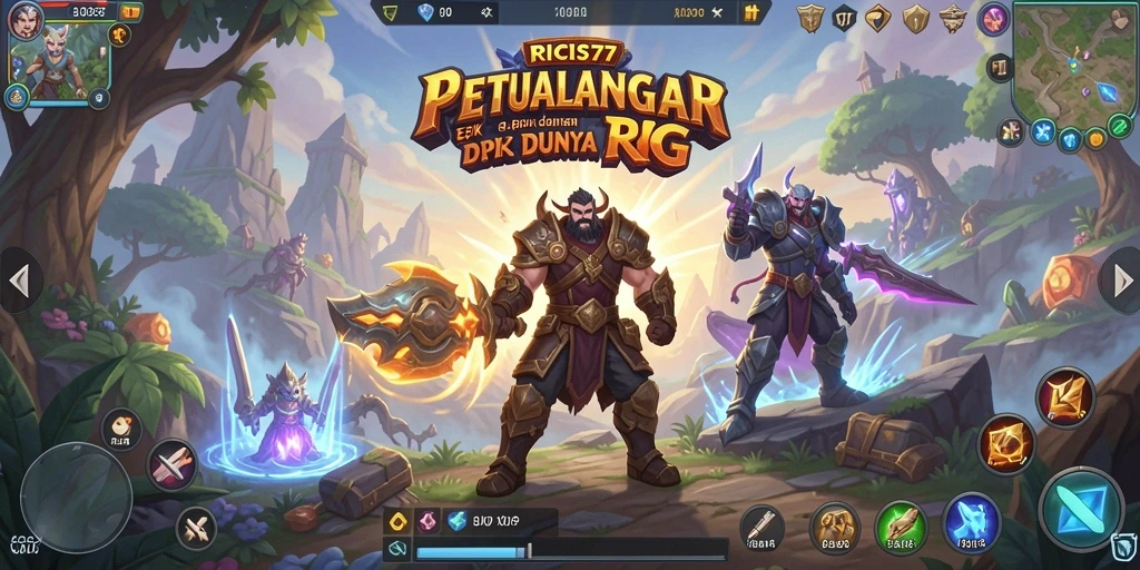 Tampilan permainan RICIS77 yang menarik dan penuh aksi.