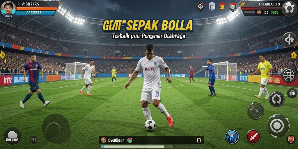 Screenshot gameplay RR777 dengan pemain beraksi di lapangan.