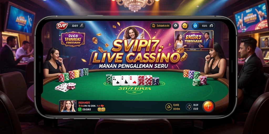 Gameplay seru dan interaksi langsung di SVIP7 Live Casino.
