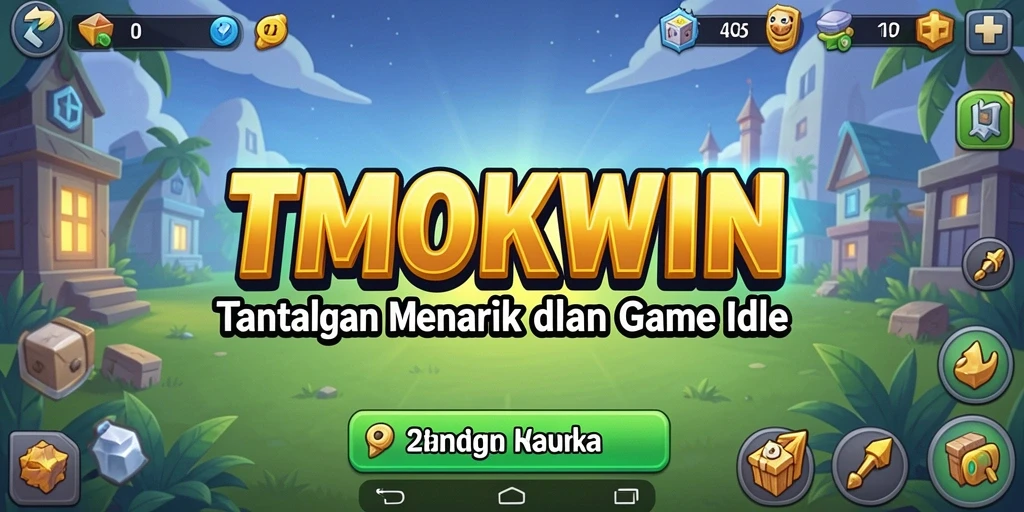 Screenshot gameplay TMOKWIN yang menampilkan karakter dan tantangan.