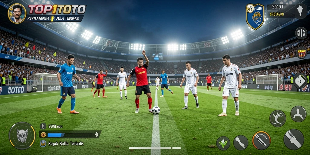 Tampilan gameplay seru di <strong>TOP1TOTO</strong> saat bertanding.