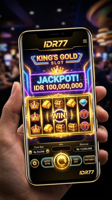 Antarmuka pengguna idr77 yang intuitif dan mudah dinavigasi.